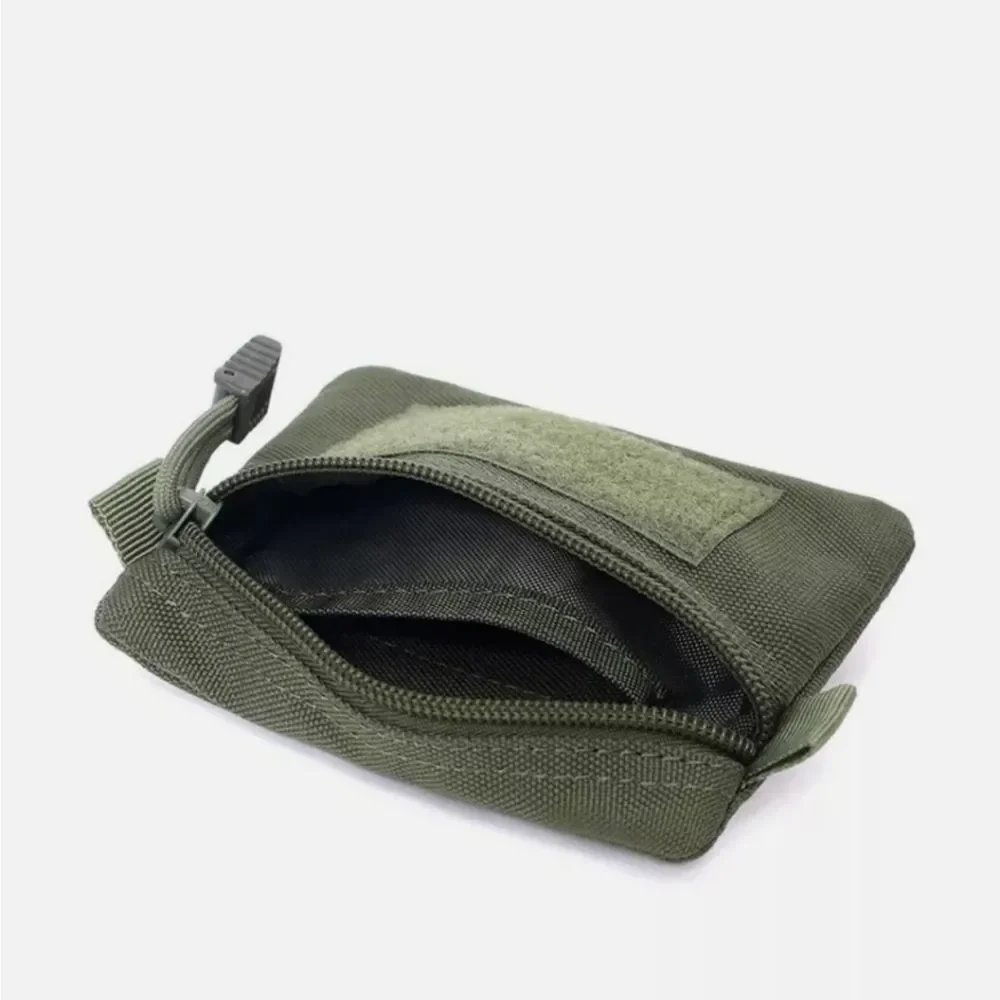Waterproof Mini Wallet Tactical EDC Gear Coin Purse Key Card Holder Pocket Bags